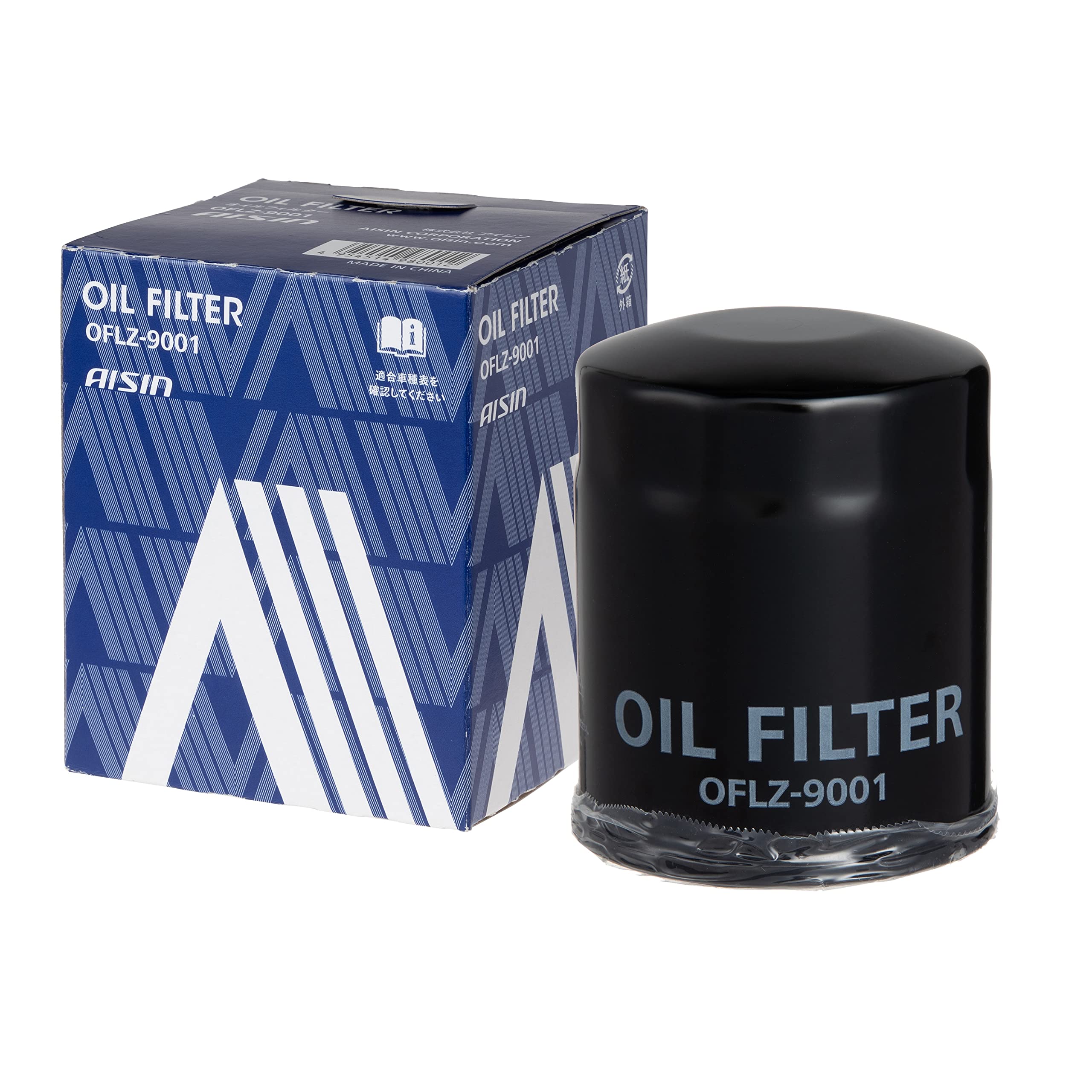 

AISIN OFLZ-9001 Car Filter Element, Genuine Compatible Part Number: 15208-HA00A, Others Lafesta, Atenza CX-7, Etc. чёрный