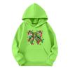 Child Fashion Lightweight Long Sleeve Pullover With Pockets  Print Hoodie