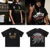 Mens Oversized Streetwear Polo Shirt With Embroidered - Retro Urban Casual Tee
