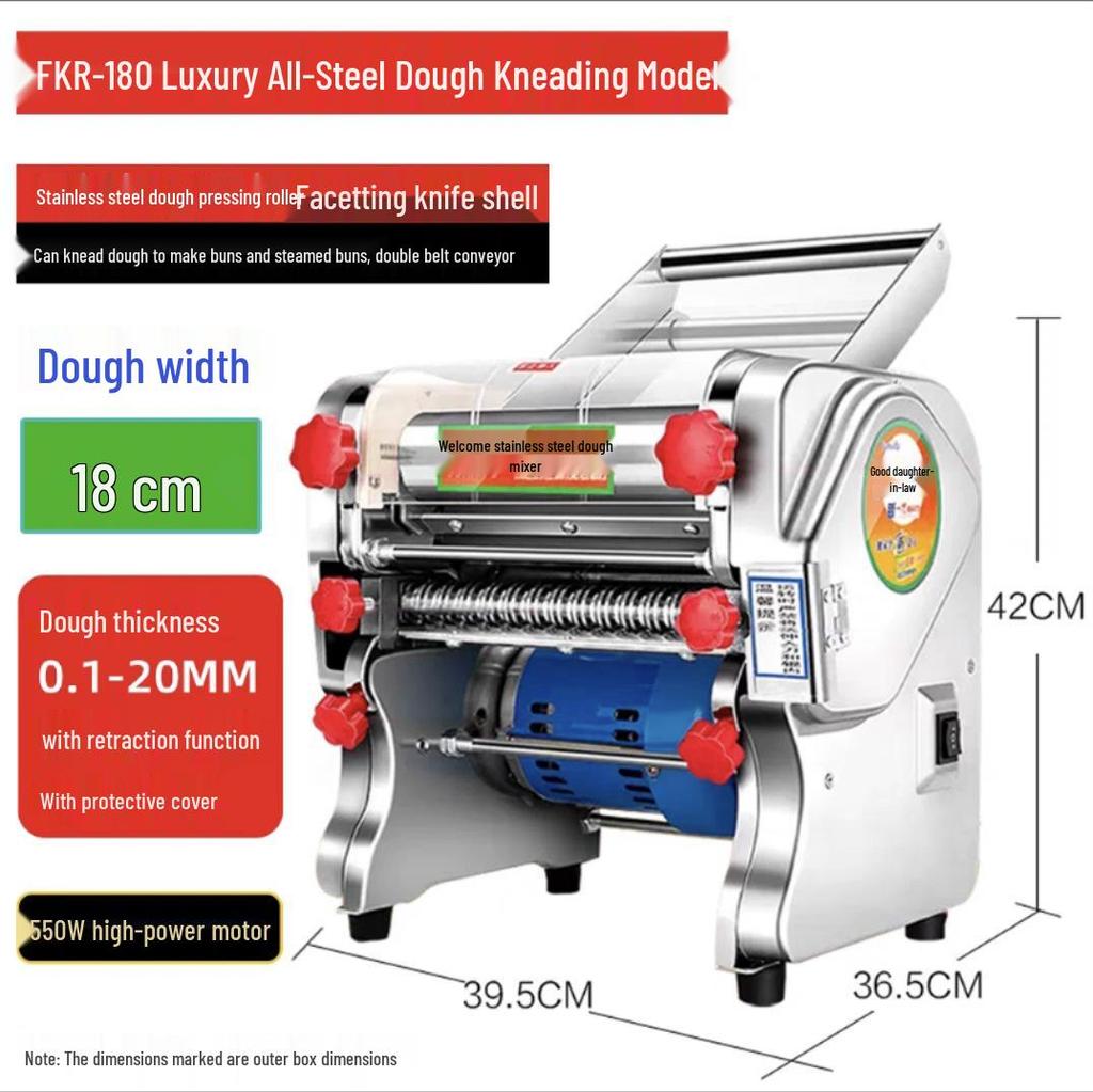 Good Daughter-in-law Automatic Stainless Steel Dough & Noodle Press Machine