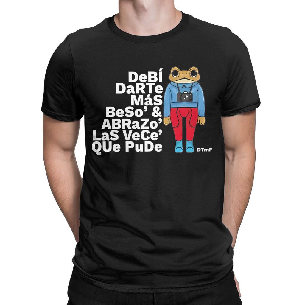 Casual BAD BUNNYs DeBi TiRAR MaS FOToS New Album T Shirt Men Women Cotton Tees Shirt Birthday Gift Clothes