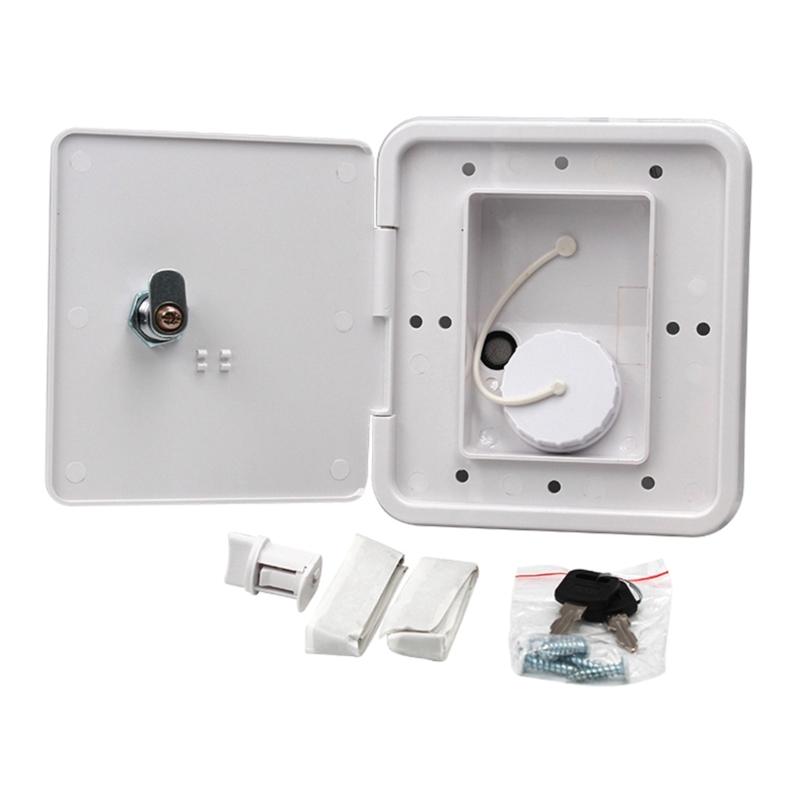 Square Water Inlet-Valve-Gravity for Hatch Cover for Tank Filling-Port with Keys