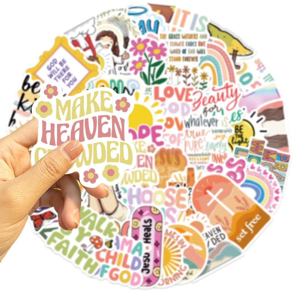 52 Cartoons Jesse Scripture Graffiti Stickers Decorate Guitar Notebook Suitcase DIY Waterproof