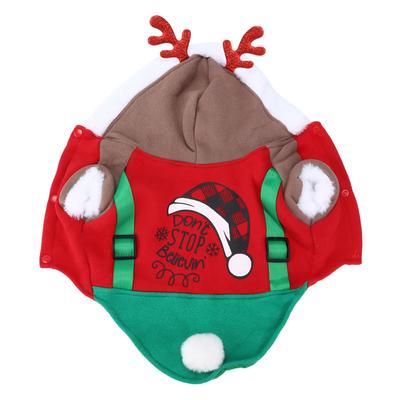 Weihnachtskostüm für Haustiere, Herbst- und Wintersaison, niedliche Hirschkostüme für kleine und mittelgroße Hunde