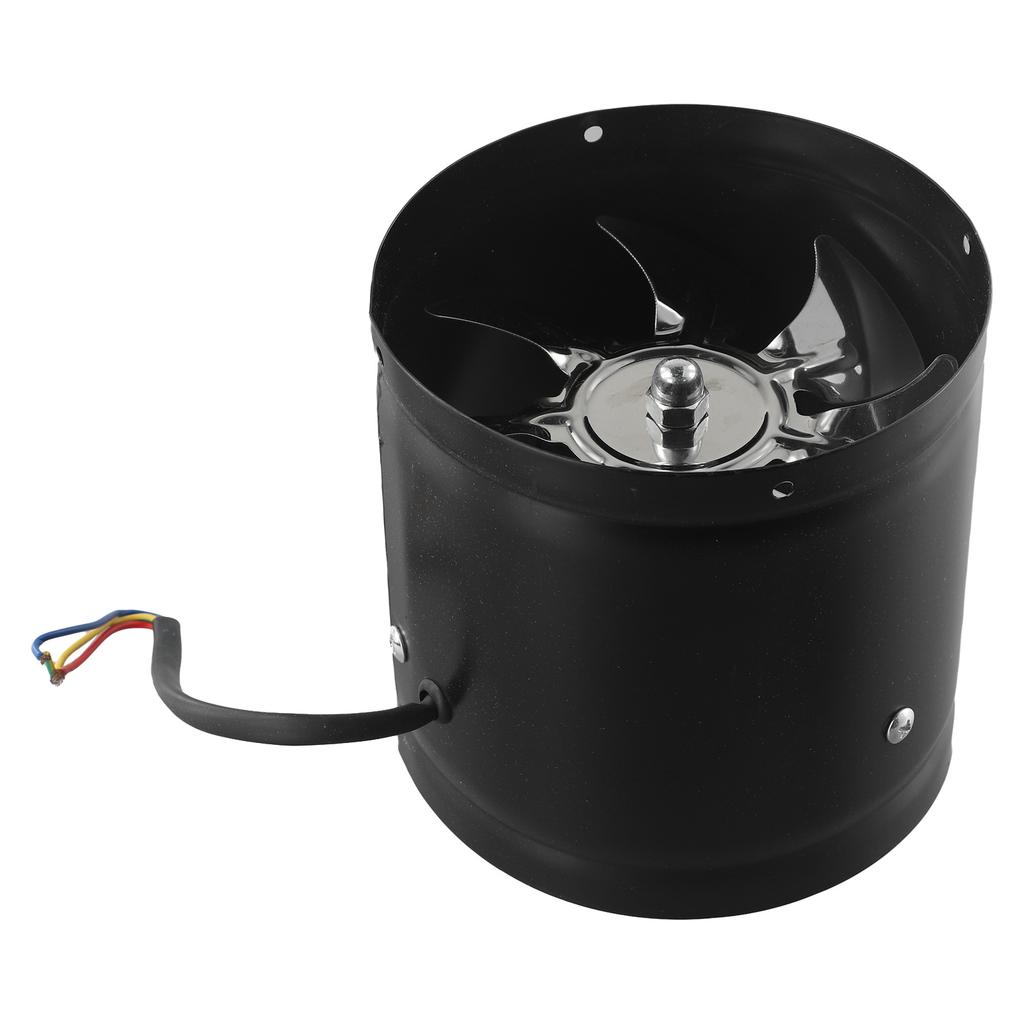 Duct Vent Fan Extractor Fan Kitchen Restaurant Metal-reinforced Blades 1-piece Molded Design For Kitchen Ventilation