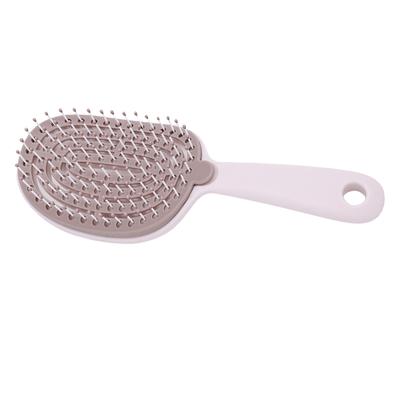 Self Cleaning H  Brush Quick Dry Breathable Vented Detangling Brush with   Cleaning Design