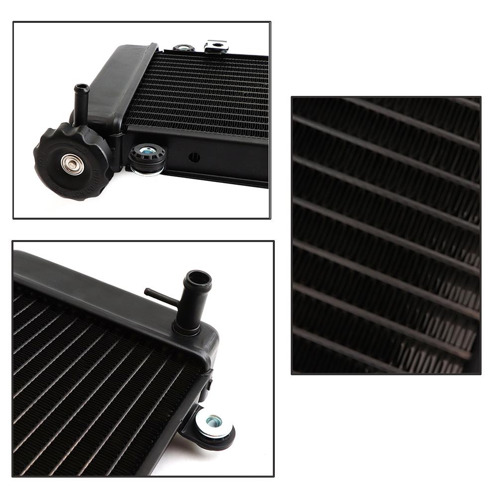 Motorcycle Radiator Cooling Cooler 5" Electric Fan M16 Temp Sensor For China 150cc 200cc 250cc 4x4 ATV UTV Buggy Quad Bike Parts