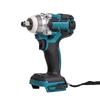 18V 520Nm Brushless Cordless Electric Impact Wrench 1/2 Inch Wrench Screwdriver Power Tools Compatible for Makita 18V Battery