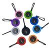 Silicone Carabiner Compass with Hanging Buckle for Outdoor Use (Customizable Logo)