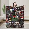 Marilyns Mansons Blanket Soft Fleece Cute Present  Throw Blankets Quilt
