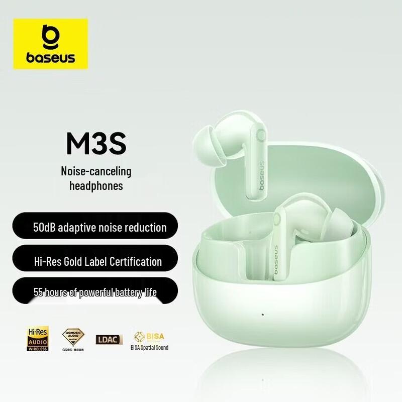 

Baseus -50dB Noise Cancelling Bluetooth Earbuds