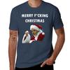 Bad movie Santa - Merry F cking Christmas Essential T-Shirt sublime tops street wear Blouse shirts graphic tee men