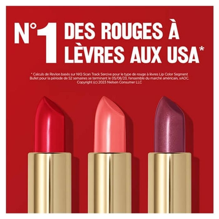 Revlon Maquillage Rouge à Lèvres Super Lustrous N°805 Candied Rose Revlon