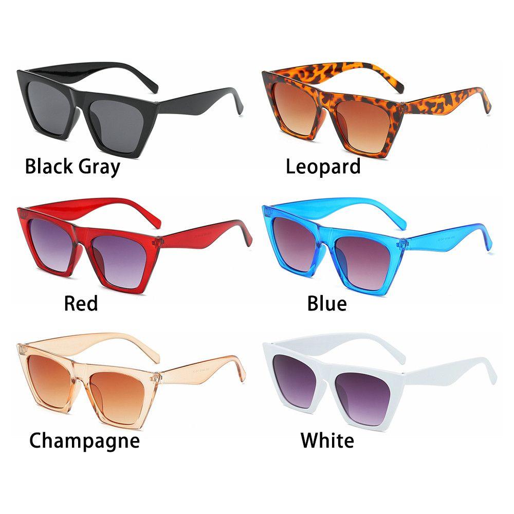 Fashion Eyewear Square Frame Streetwear Vintage Shades Sun Glasses Goggles Sunglasses For Women