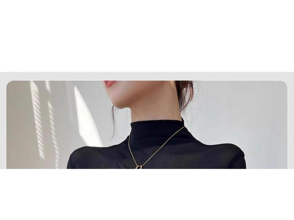 Women's Slim-Fit Velvet Base T-Shirt with Mesh Sleeves: Elegant Half-High Collar for Autumn/Winter