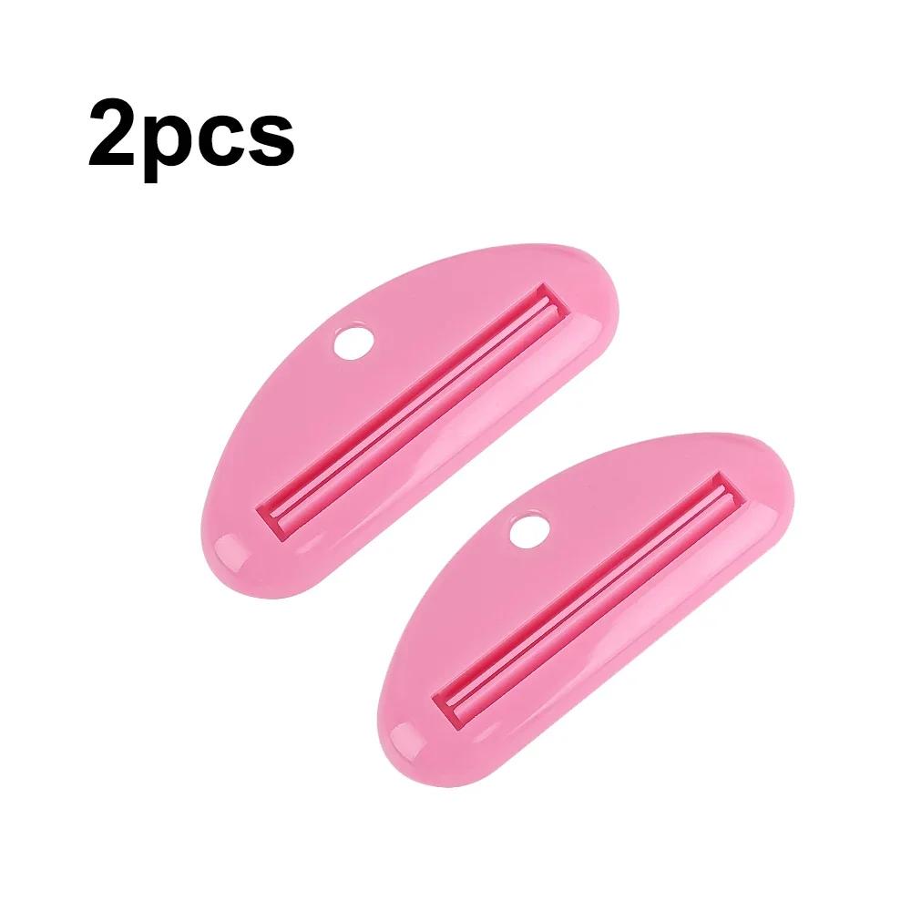 8/1pcs Plastic Toothpaste Squeezers Facial Cleanser Tube Clip Manual Toothpaste Dispenser Bathroom Wall Hanging Squeezed Clips