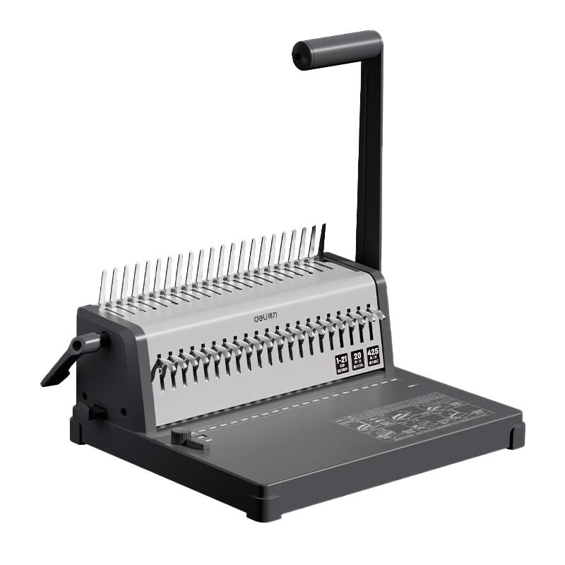 Deli 3873S Coil Binding Machine CN plug (adapter included)