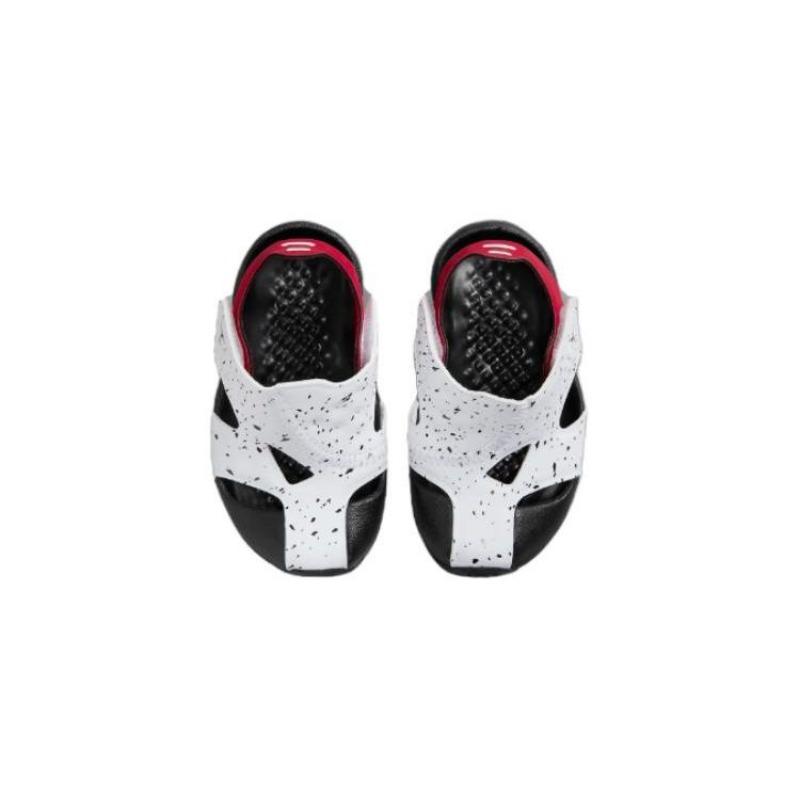 Jordan Flare toddler low-top walking shoes white red CI7850-106