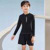 Boys UV Protection Long Sleeve Separated Swimwear Set Teens 9-17 Years