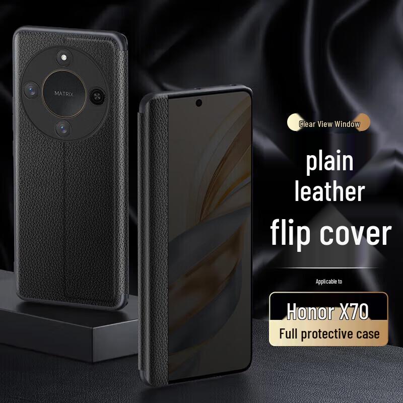 Honor X70 Business Style Flip Leather Phone Case Honor X70