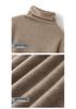 Women's 100% Pure Cashmere High Neck Sweater - Warm, Versatile Pullover for Autumn/Winter.