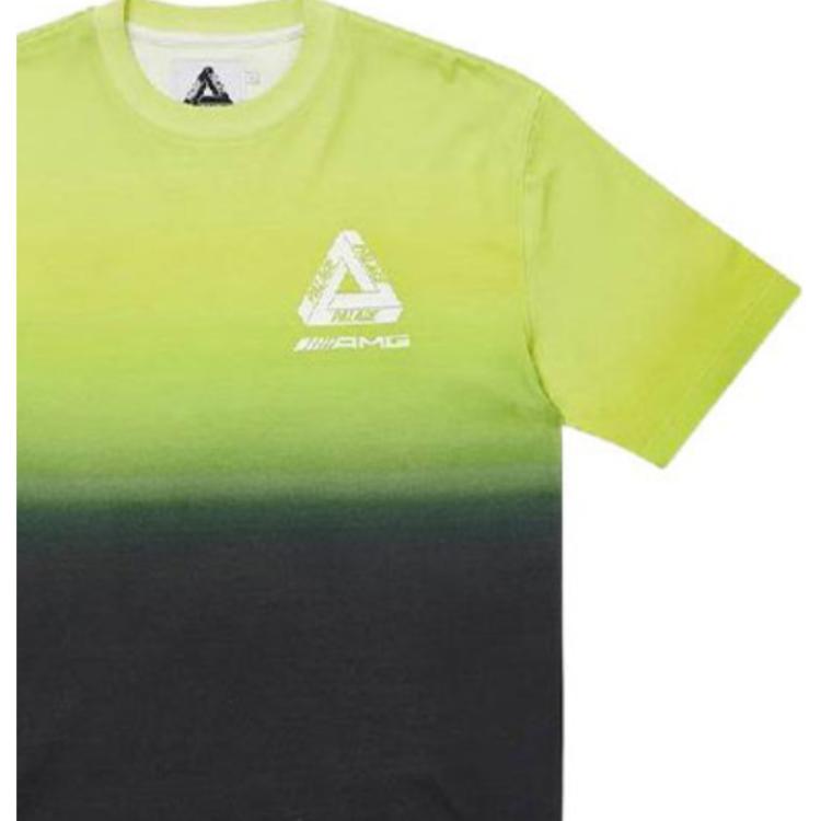 Palace x AMG 2.0 New York T-Shirt Black/Lime Unisex Tops Multi-Color P22AMGTS003