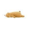 Ribuhaato Body Pillow Premium Nemunemu Animals Bear Maron L Size (Total Length Approx. 70cm) Fluffy Chewy Stuffed Animal Pillow Gift 48907-30