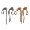 DIGADAGU Alloy Chain Knot Tassel Dangle Earrings New Vintage Luxury Earrings Women Party Jewelry Accessories