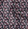 Soimoi Floral Print, Silk Fabric, Decor Sewing Fabric by The Yard 42 Inch Wide,  Decorative Fabric for Shirts Suits Ties, Black &