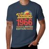 Retro Vintage 1966 Limited Edition Design Tshirt Soft Cotton Print Tshirt