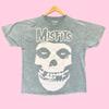 The Misfits The Crimson Ghost Groupe de Punk Rock T-shirt Délavé 2XL
