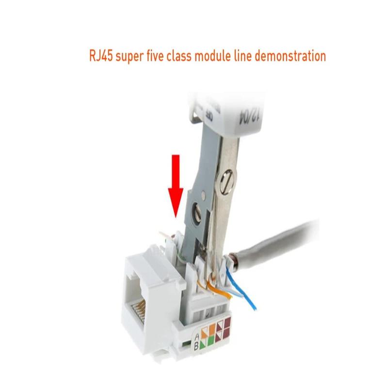 High Quality Krone Punch Down Tool Kit With Sensor For Ethernet Lan Network Cat5 Rj45 Telecom Phone Wire Rj11 Cable Network Tool
