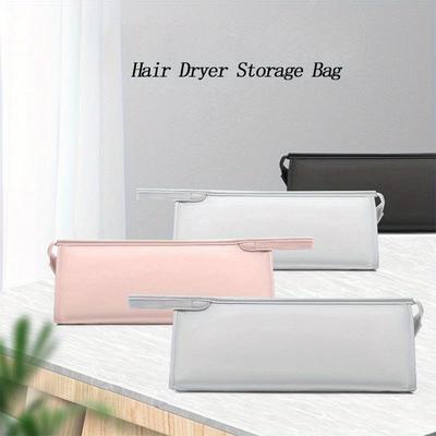 1Pc Portable Dyson Hair Dryer Storage Bag, Hair Dryer Travel Portable Storage Bag, Hair Curler, Curler, Hair Rod Storage Bag
