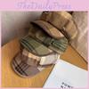 Classic College Style Octagonal Hat With Breathable Wool Polyester For Autumn Seasons