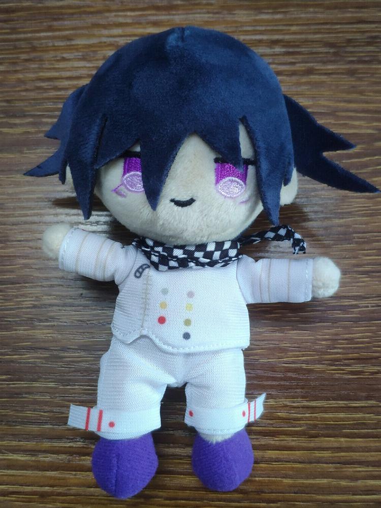 Game Danganronpa Character Plush Pendant Soft Keychain Kokichi Oma Dolls Nanami ChiaKi Keyring Stuffed Rantaro Amami Toys Gifts