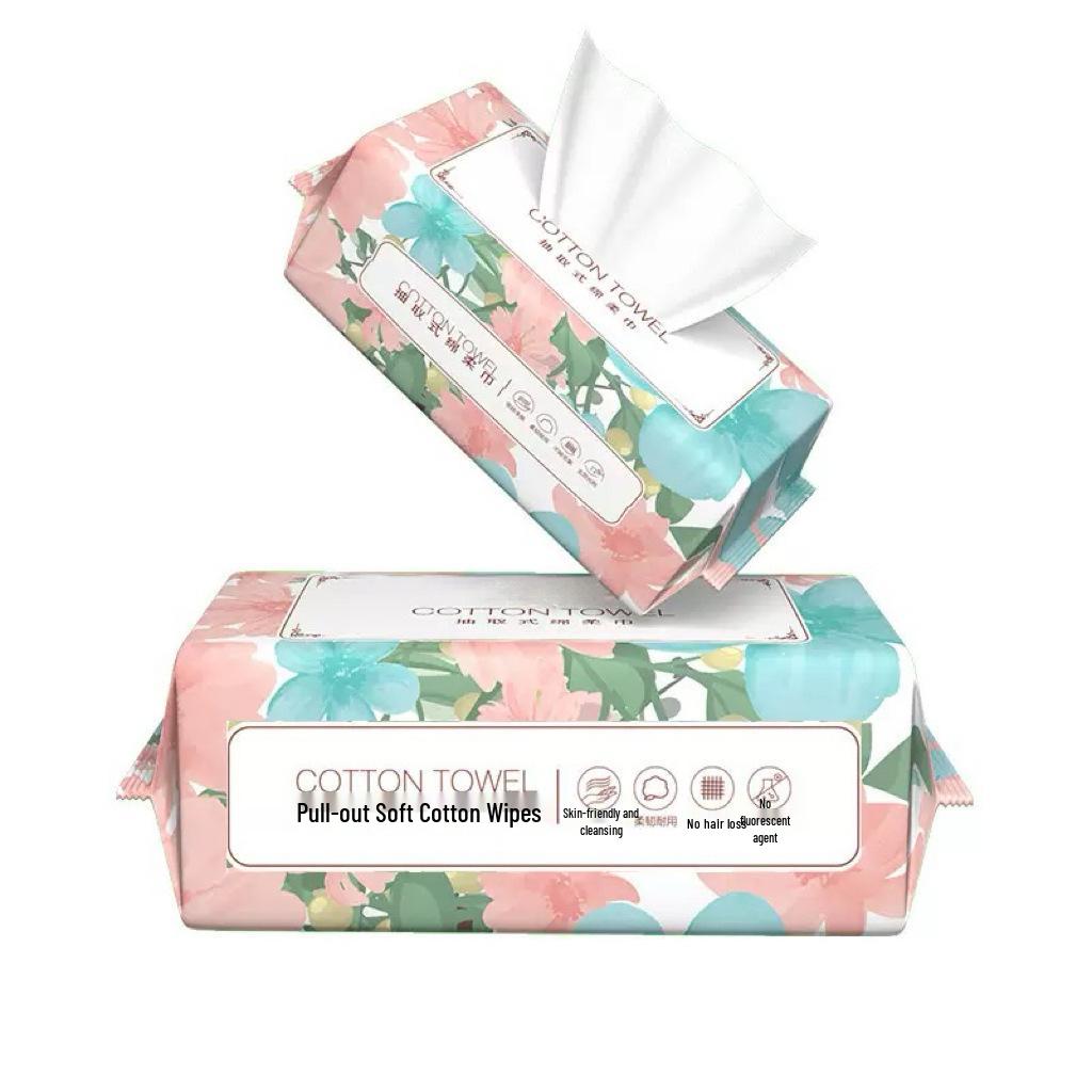 Disposable Thickened Cotton Face Towel for Makeup Removal and Cleansing