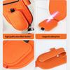 Magnetic Sunglasses Holder Car Sun Visor Eyeglasses Clip Multi-Functional PU Ticket Card Clip Vehicle Accessory