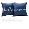 2Pcs Outdoor Cushion Covers Waterproof Throw Pillow Covers Decorative Square Pillowcases for Patio Garden Balcony Indoor Outdoor Use