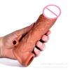 Penis Rings for Men Delay Ejaculation Condom Penis Sleeve Extension Extend Dildo Adult Anal Plug Sex Toys No Vibrator for Women