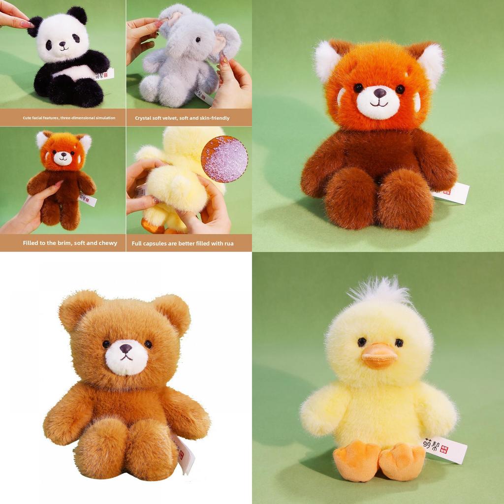 Elephant Panda Pig Rabbit Plush Toy With 7d Cotton Filling For Kids And Teens Gift