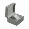Flipwatch Storage Box Lambskin Texture PU Leather Watch Hinged Lid Timepiece Holder