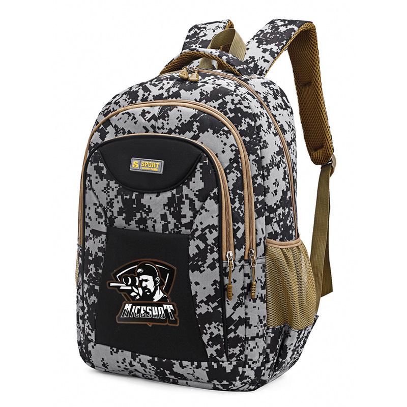 

Backpack Fashion Oxford Fabric Large Capacity For Travel Daily Use чорний