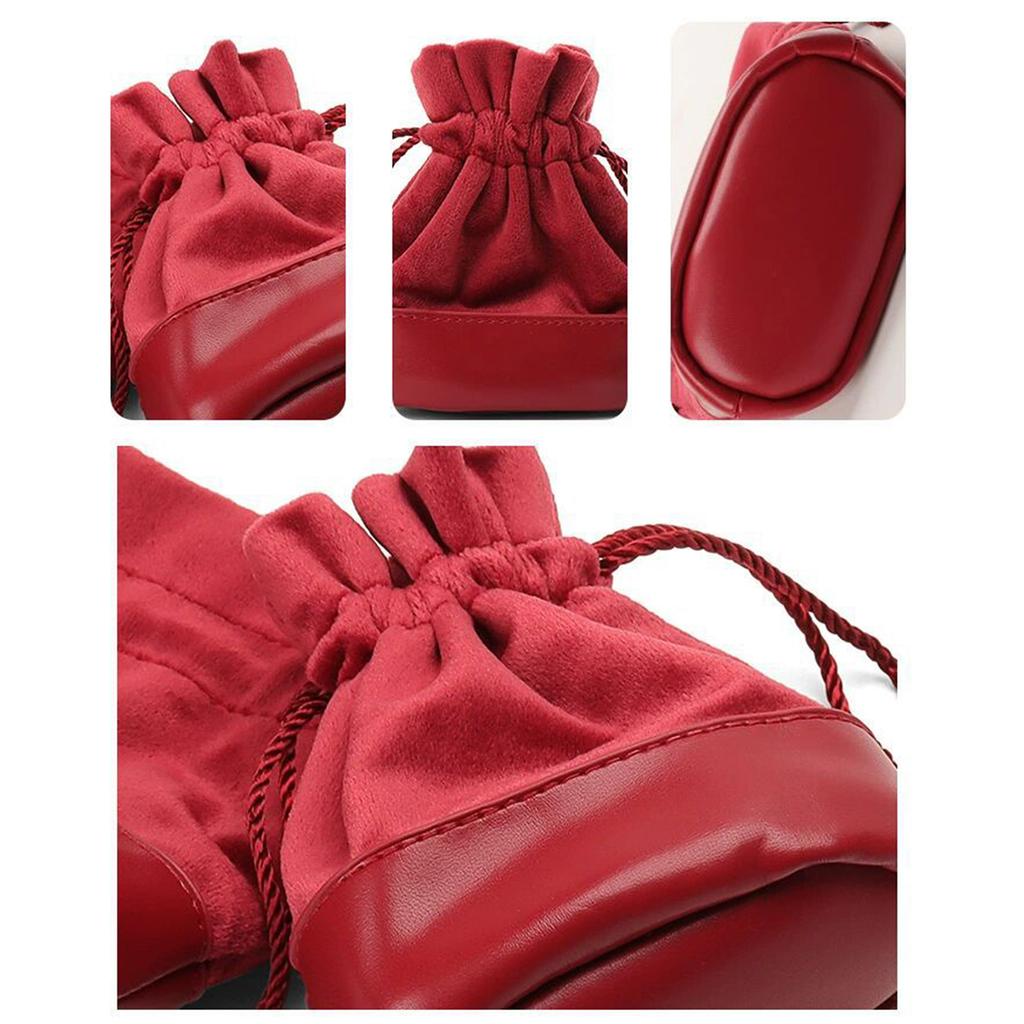 Jewelry Storage Bag Soft and Luxurious Pouch Versatile Jewelry Pouch Accessory Storage Container for Jewelry Small Items