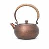 Chinese Tea Ceremony Kettle Handcrafted Hammered Copper for Collectors, Kitchen