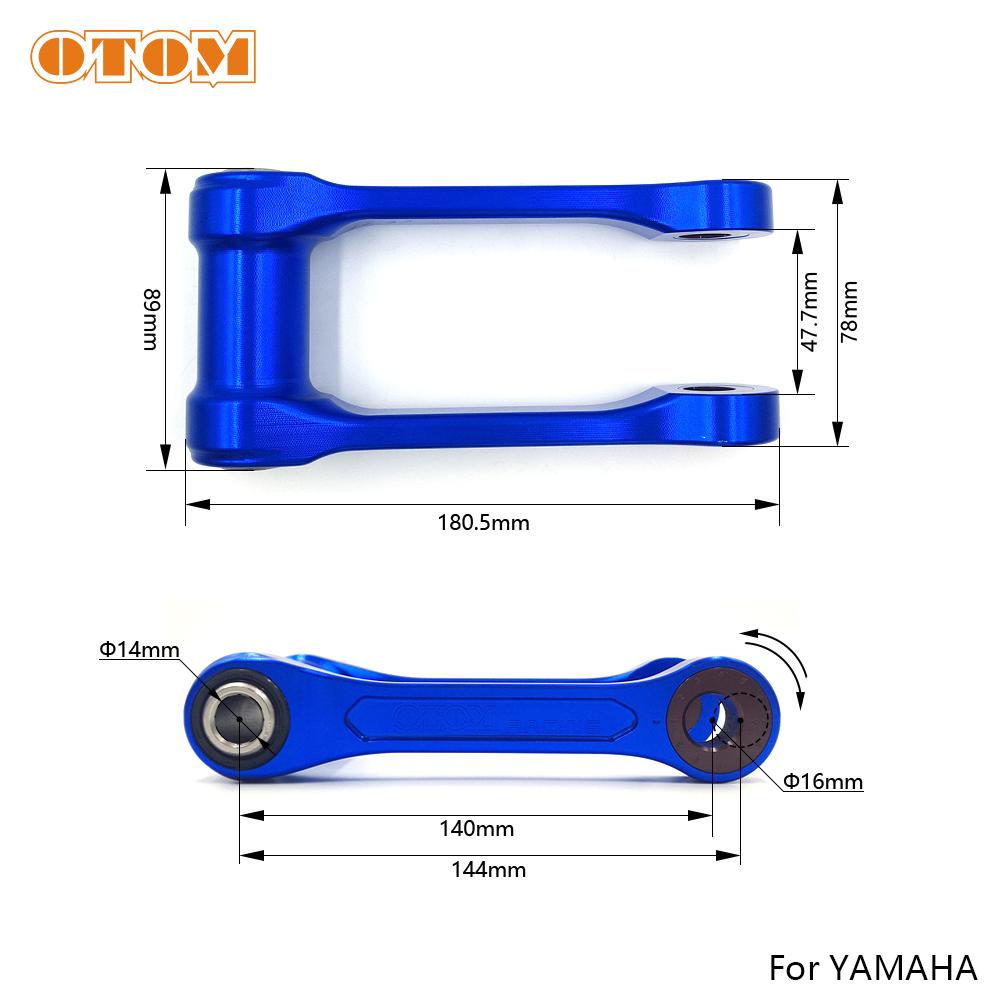 OTOM Adjustable Lowering Link Lowering Suspension For KTM GASGAS KAWASAKI YAMAHA HONDA Motorcycle Linkage ARM CNC Aluminum