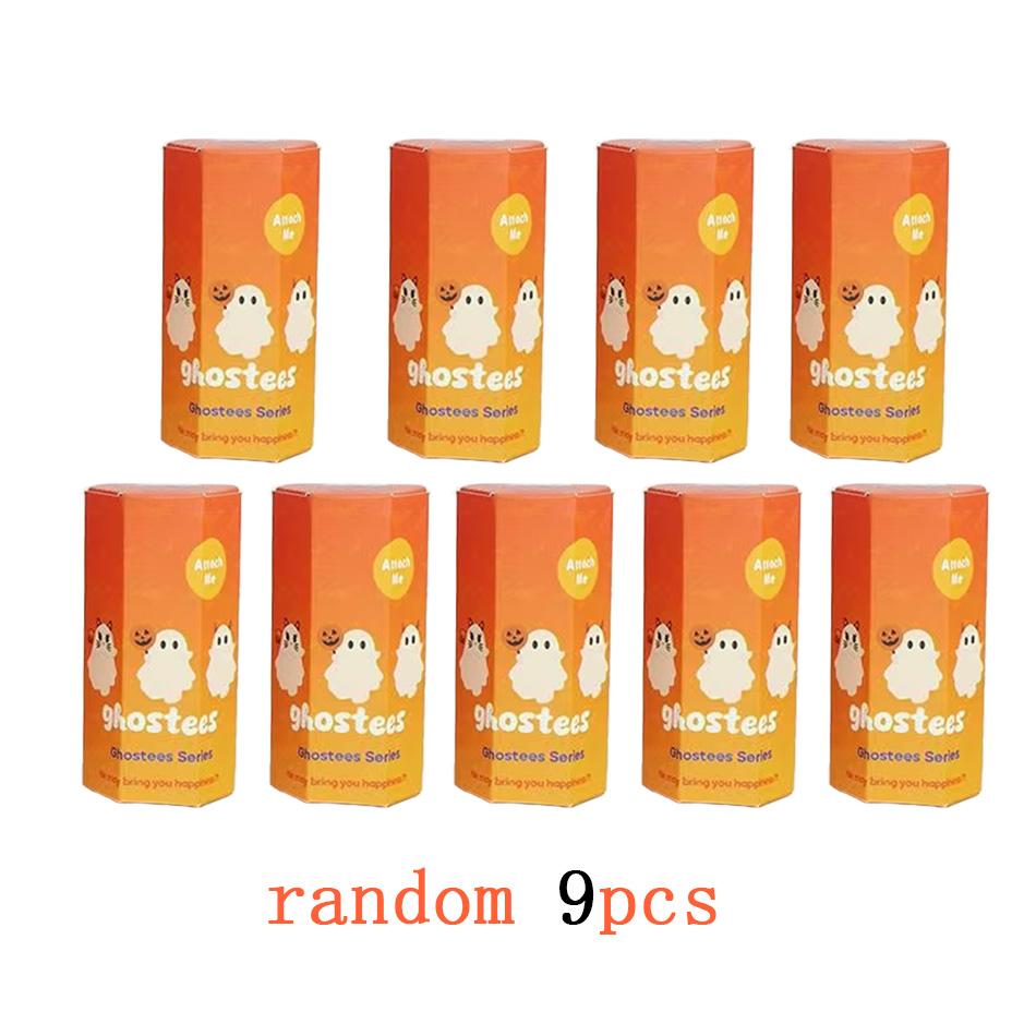 Ghostees Farmec de Telefon Fantomă de Halloween Mini Surpriză Figurină Distractivă pentru Birou Cutie Fantomă Drăguță Partener Misterios pentru Accesorii de Birou