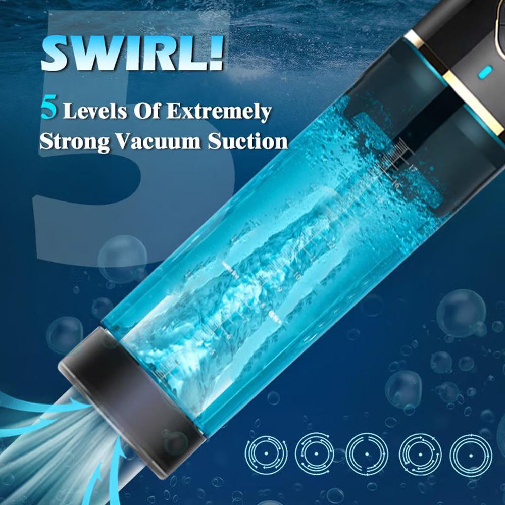 Automatic Water Penis Pump Sex Toy Male Electric Penis Training Enlargement Extender Stronger Bigger Erection Adult Sex Pleasure