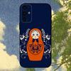 Russian Dolls Matryoshka  Phone Case For Samsung S25,S24,S21,S22,S23,S30,Ultra,S20,Plus,Fe,Lite,Note,10,9,5G Black Cover