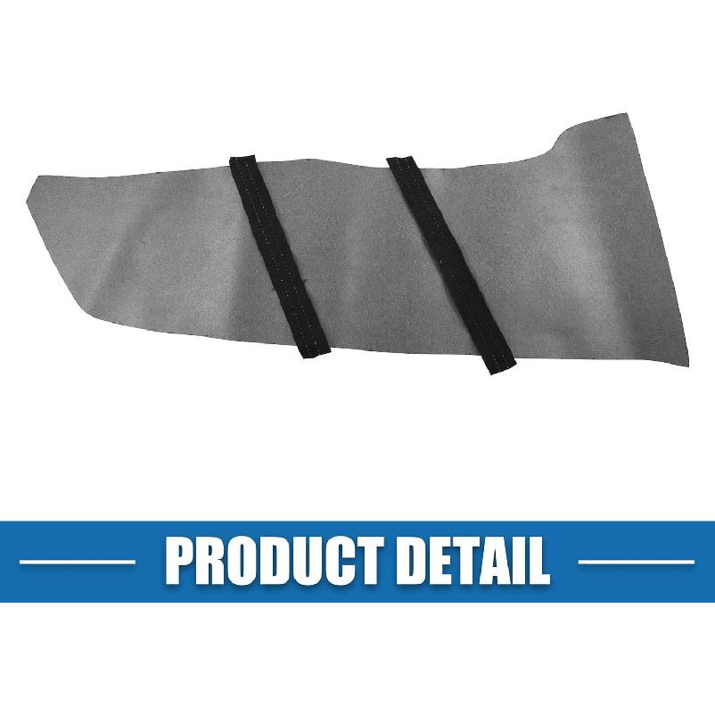 Car Front Door Panel Armrest Cover Interior Door Trims for Honda Accord 2008-2012 Black 1 Pair