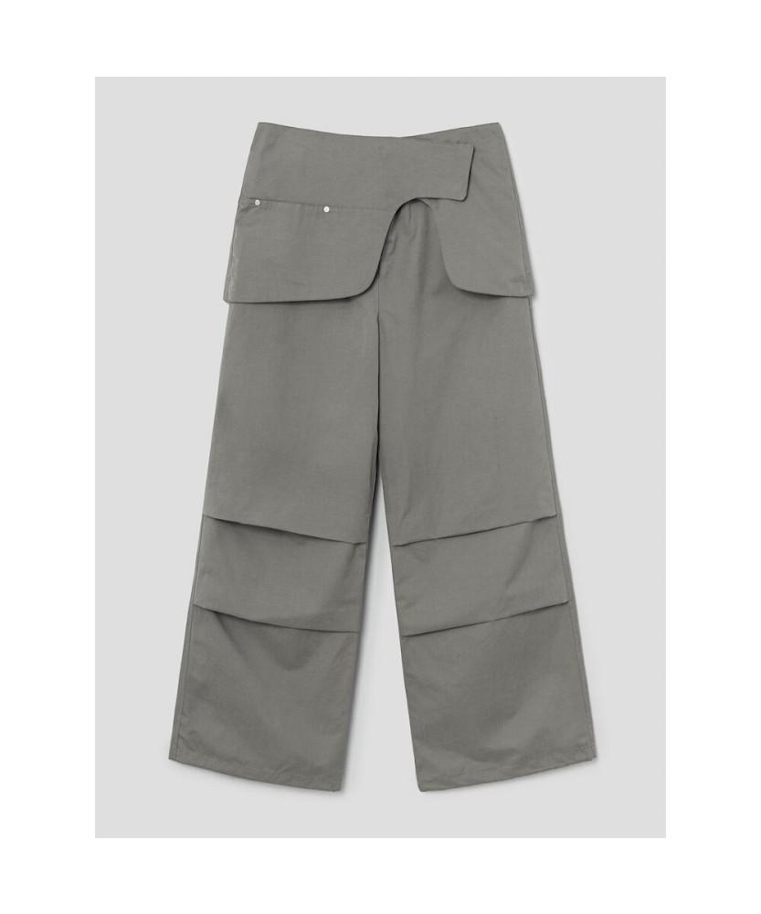 8seconds Cotton Modified Skirt Pants Gray